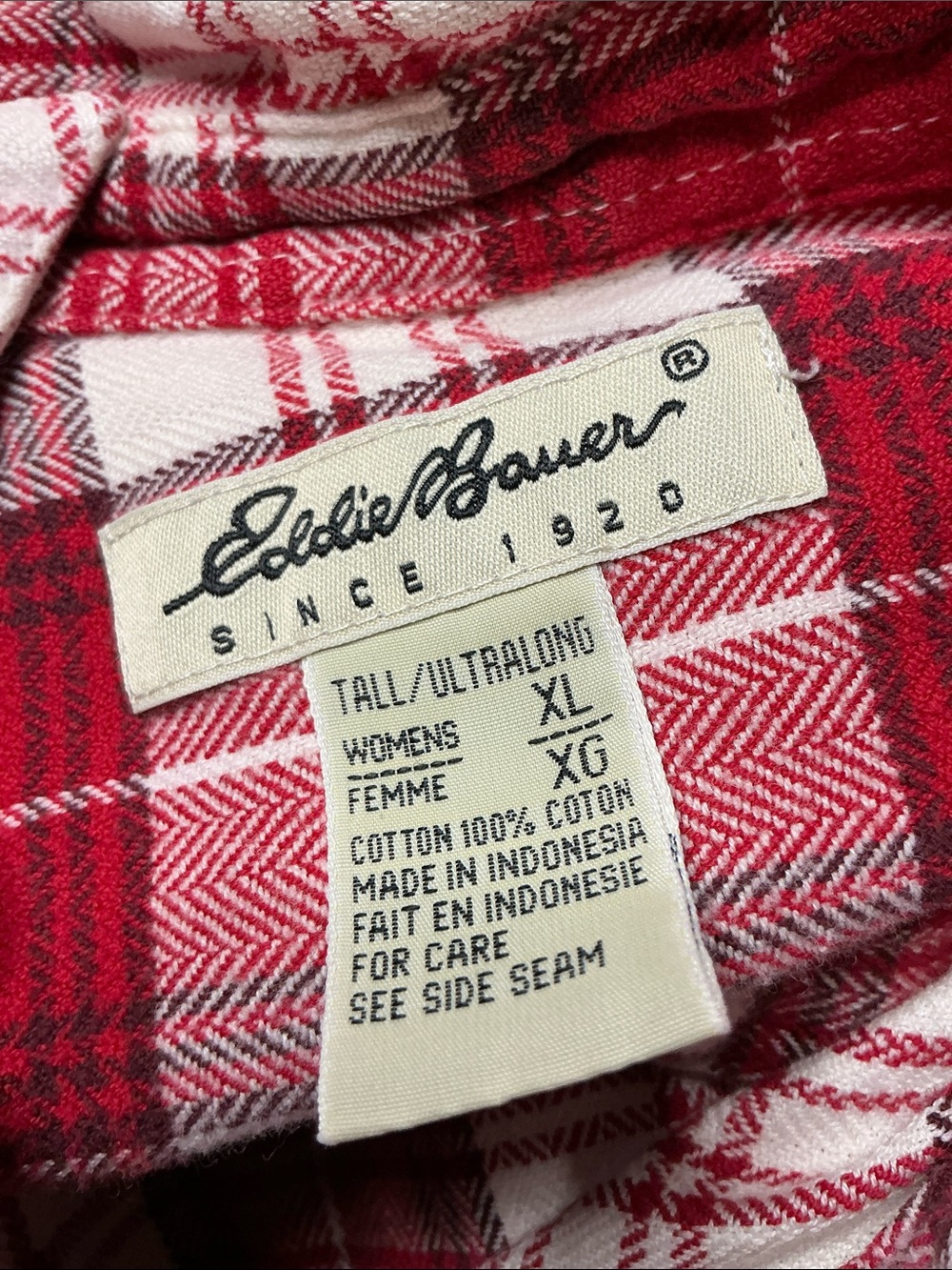 LED ZEPPLIN Upcycled Flannel Shirt Band Tee Top Rocker Festival - Picture 6 of 7